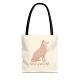 Spirit of the Wolf Tote Bag
