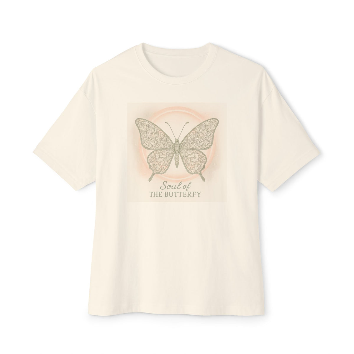 Butterfly Soul Unisex Oversized Boxy Tee