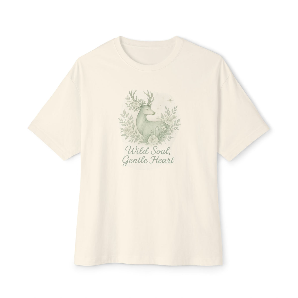Wild Soul Gentle Heart Boxy Tee