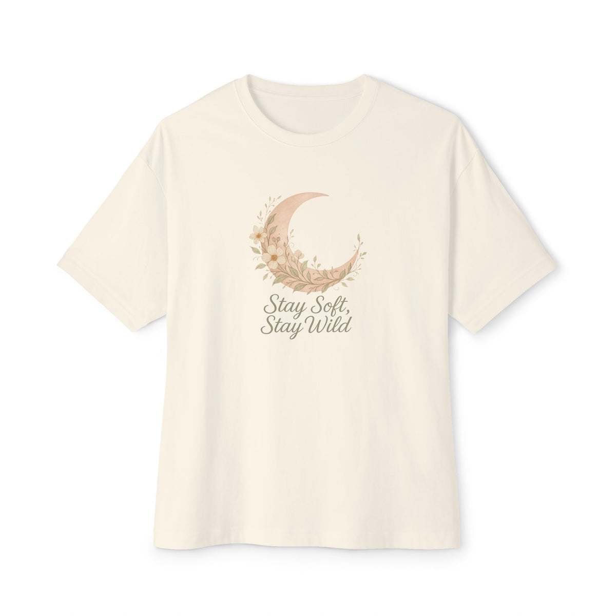 Stay Soft Stay Wild Oversized Tee