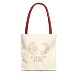 Radiate Love Floral Tote Bag