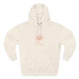 Serene Lotus Fleece Hoodie
