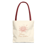 Lotus Bloom Tote Bag