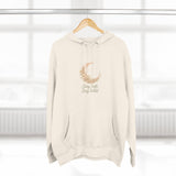 Cozy Fleece Hoodie with Inspirational Design