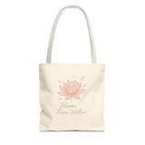 Lotus Bloom Tote Bag