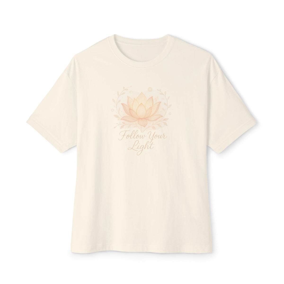Lotus Blossom Oversized Tee