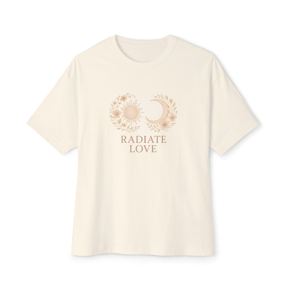 Radiate Love Unisex Oversized Boxy Tee