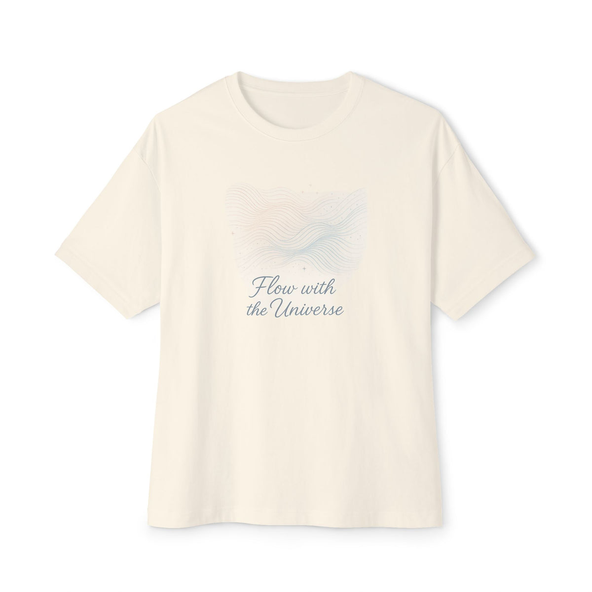 Flow with the Universe Oversized Tee