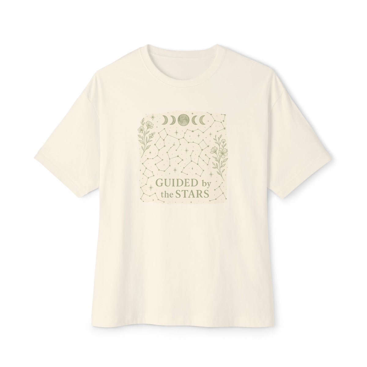 Guided by the Stars Unisex Oversized Boxy Tee