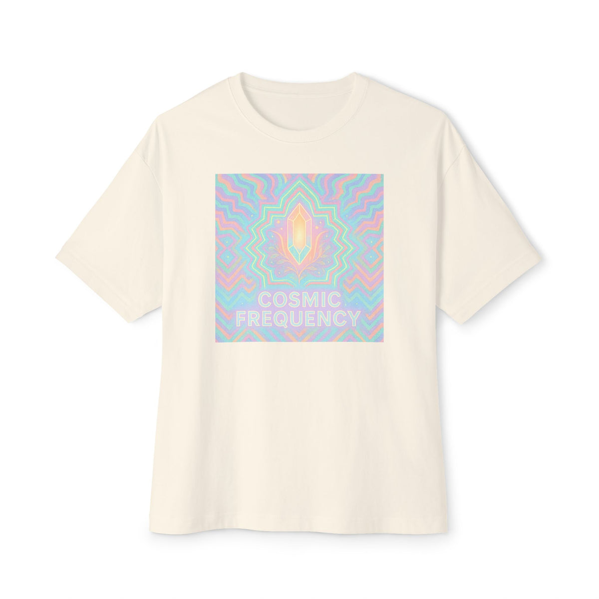 Cosmic Frequency Oversized Tee