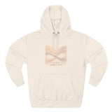 Sacred Energy Flow Three-Panel Fleece Hoodie