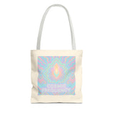 Cosmic Frequency Tote Bag — Celestial Vibes All-Over Print